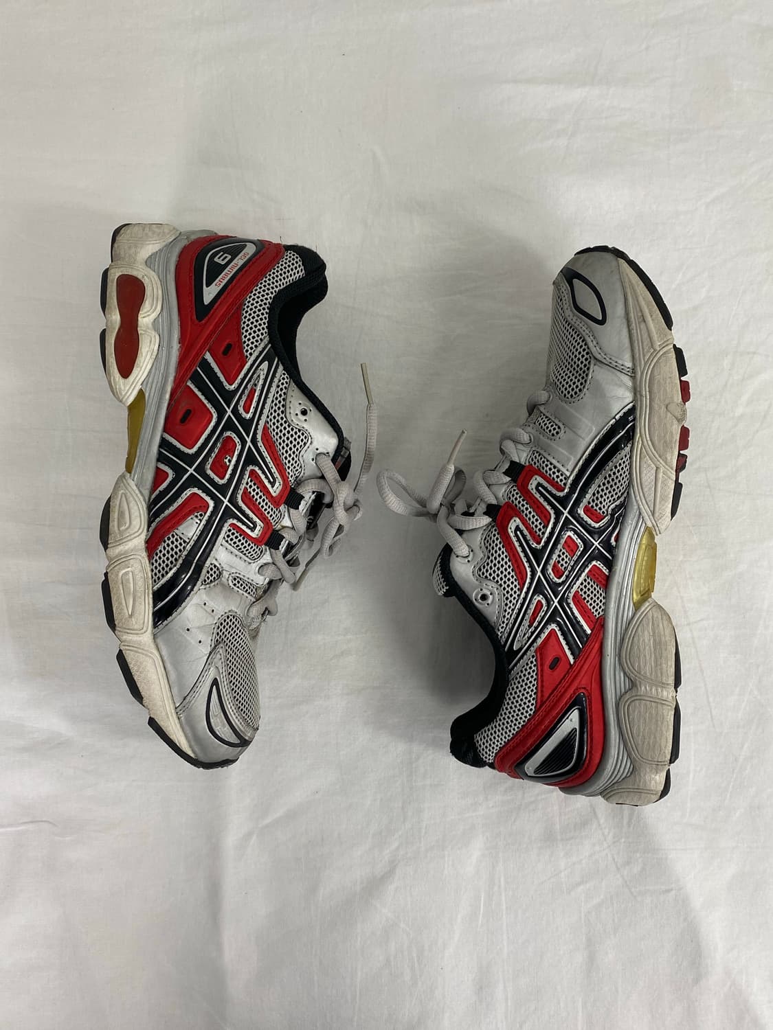 아식스 asics 젤 님버스9 실버레드 250 상품이미지2