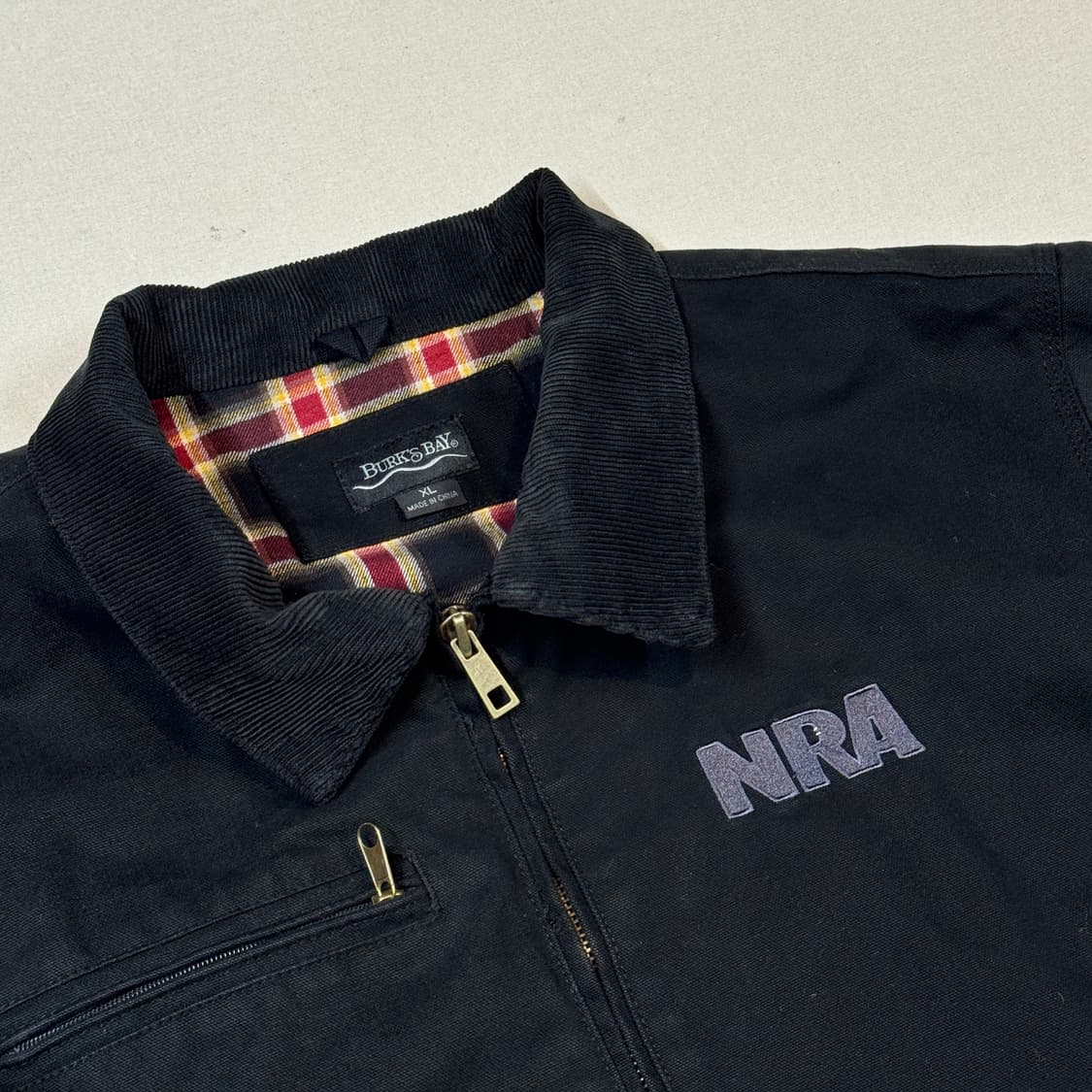 XL) Burk's Bay USA 덕 캔버스 워크웨어 디트로이트 자켓 상품이미지4