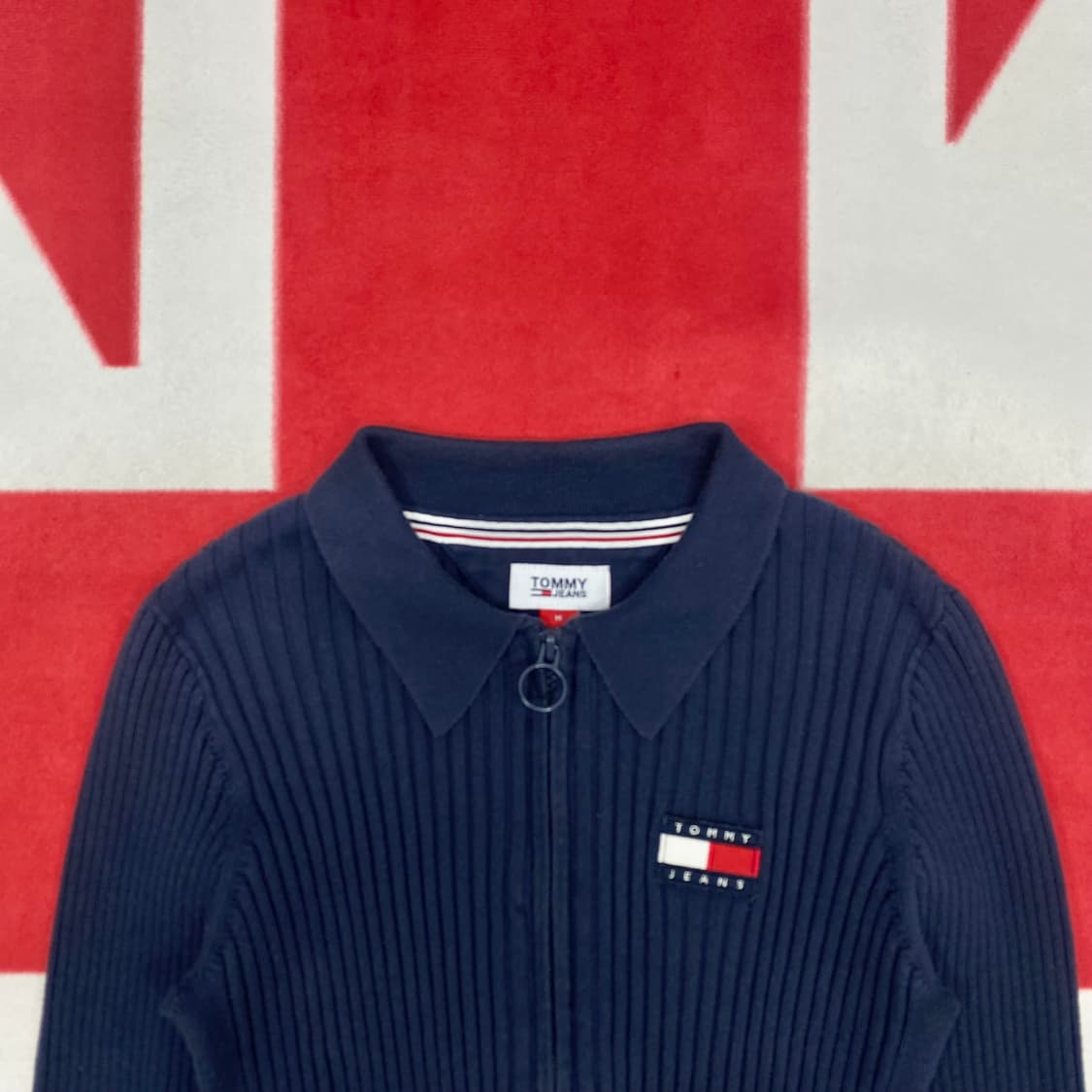  타미진스 딱붙핏 니트집업 여성M  상품이미지3