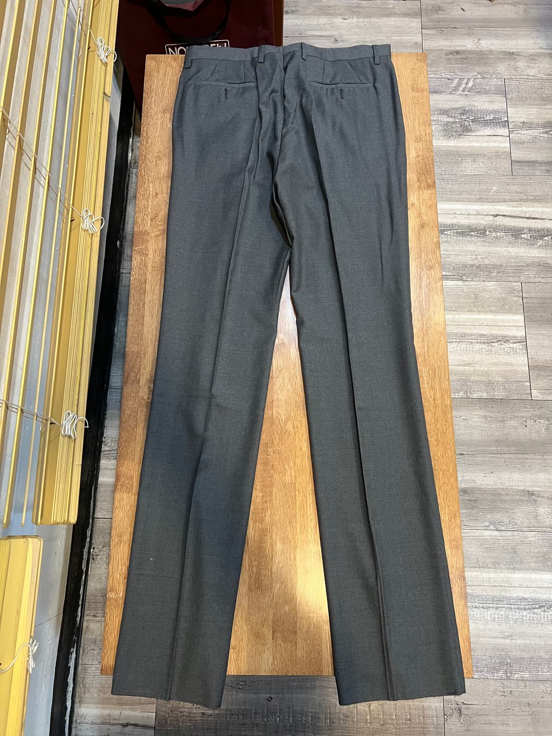 캘빈클라인  남성 그레이 울정장셋업 울자켓 울팬츠 상품이미지9