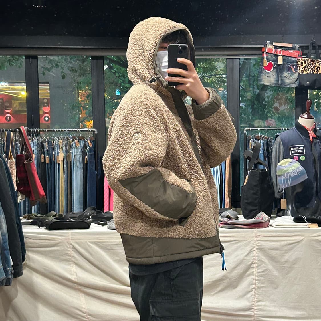 L) 커버낫 플리스 후리스 후드집업 자켓 상품이미지10