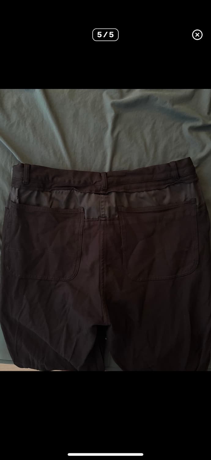 꼼데가르송 옴므 플러스 에버그린 축융 팬츠 상품이미지4