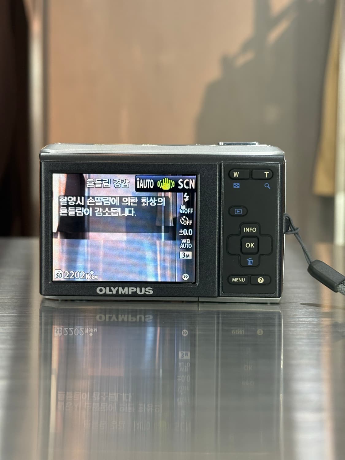 한글지원)올림푸스 fe-47 실버 빈티지 디카 상품이미지3