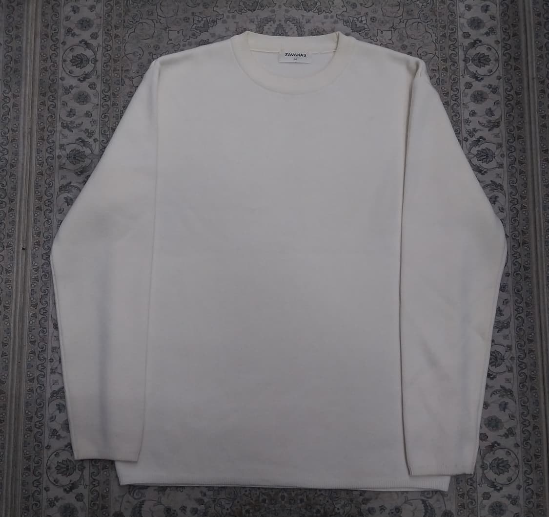 ZAVANAS 아이보리 니트 M 상품이미지1