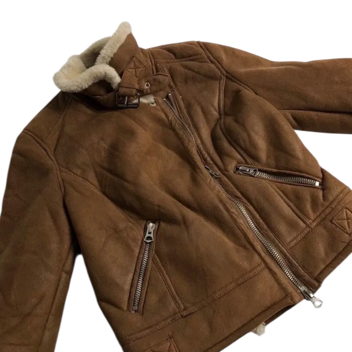 B-3 플라이트 무스탕 자켓 상품이미지3