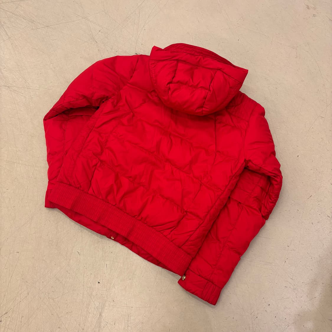 폴로 랄프로렌 골프 덕다운 레드 패딩 상품이미지4