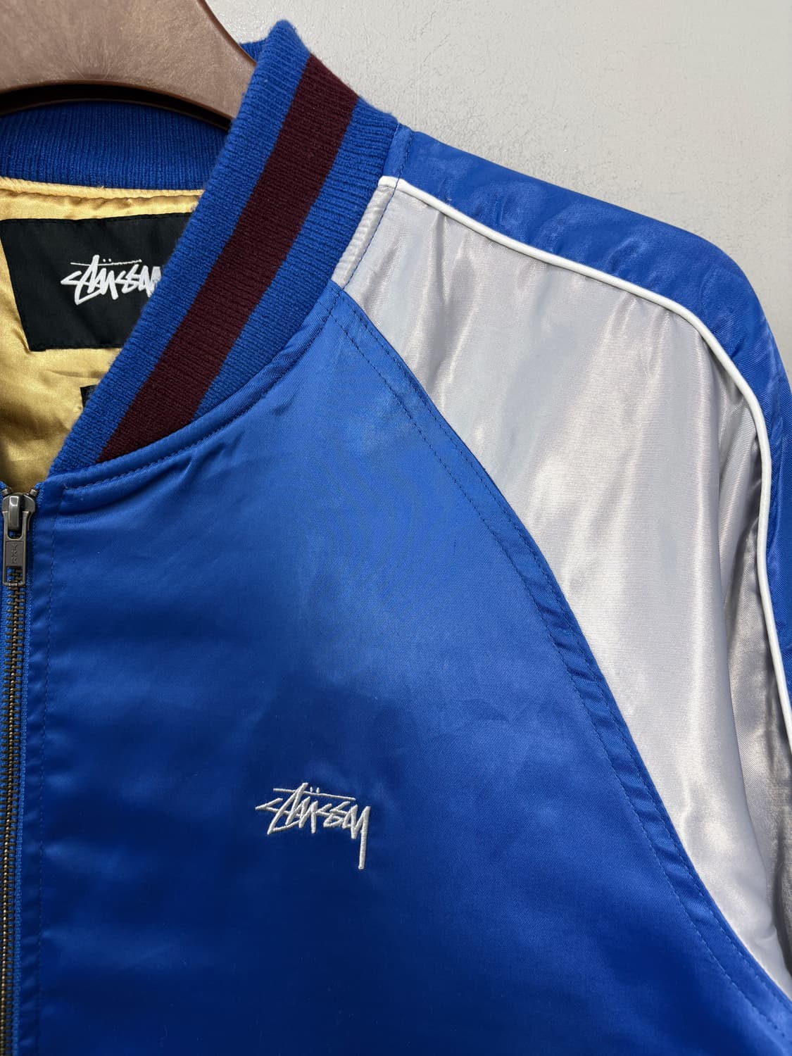 스투시 월드투어 35주년 호랑이 자수 스카쟌 A3594 상품이미지3