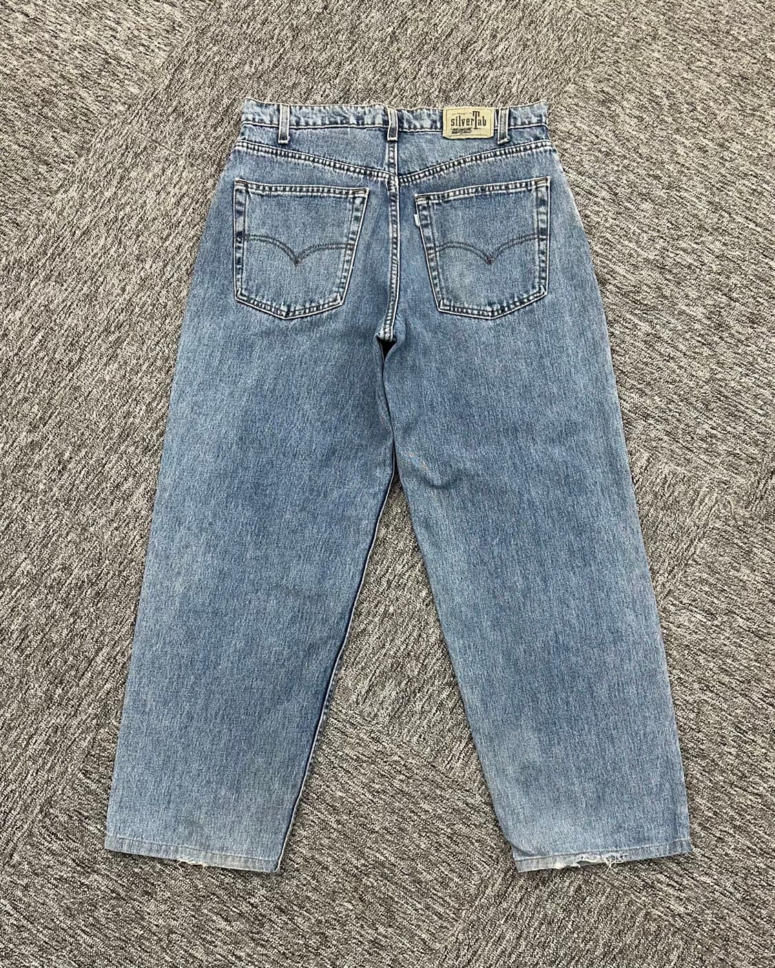 (허단44)90'S 리바이스 실버탭 배기-M1078 상품이미지6