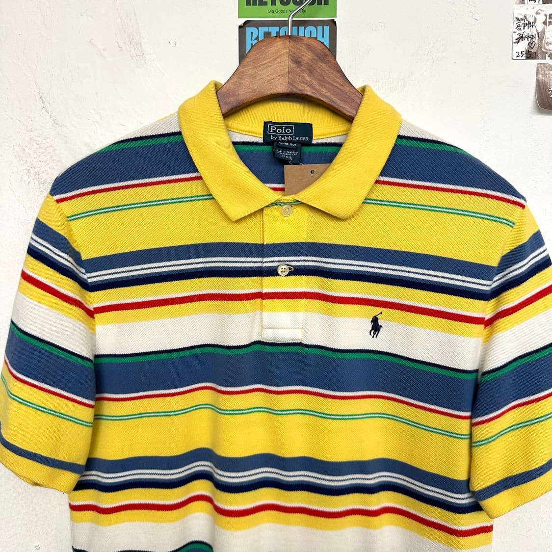 00’s 폴로 스트라이프 피케티 상품이미지2