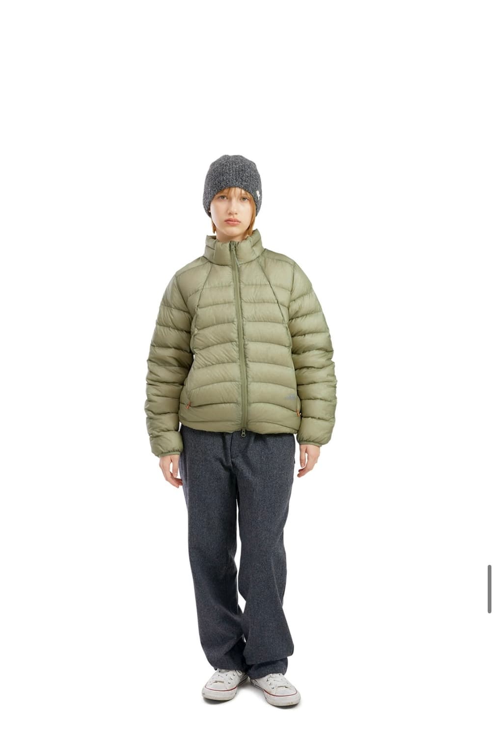SUNLOVE Fly Light Down Jacket Khaki 상품이미지1