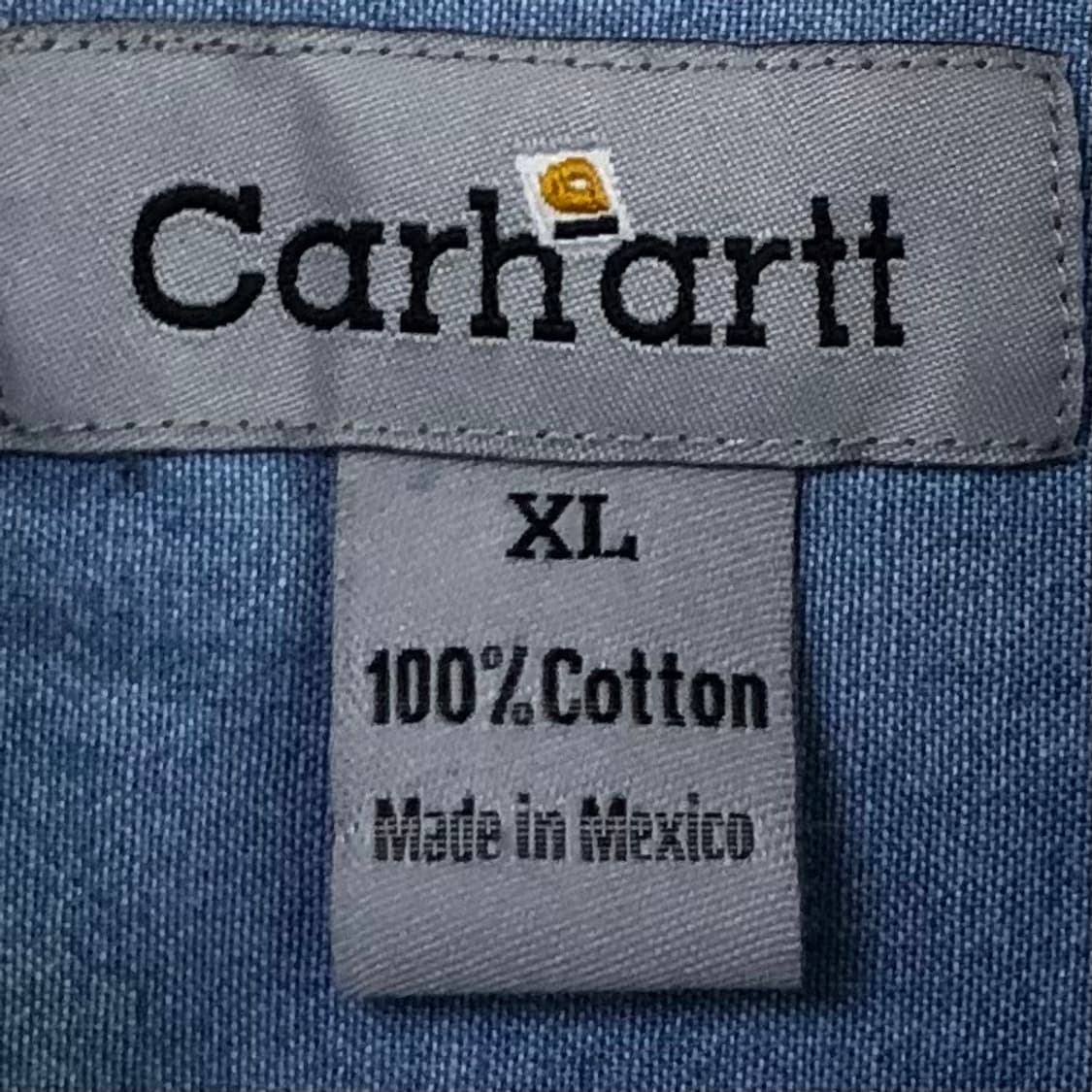 Xxl 칼하트 데님 셔츠 상품이미지3
