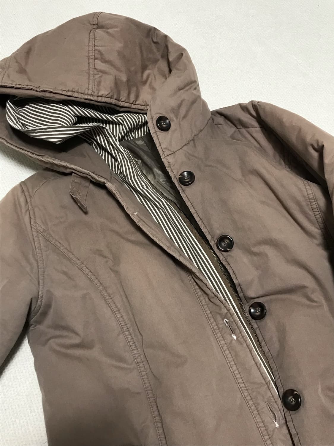 빈티지 브라운 야상 자켓 상품이미지3