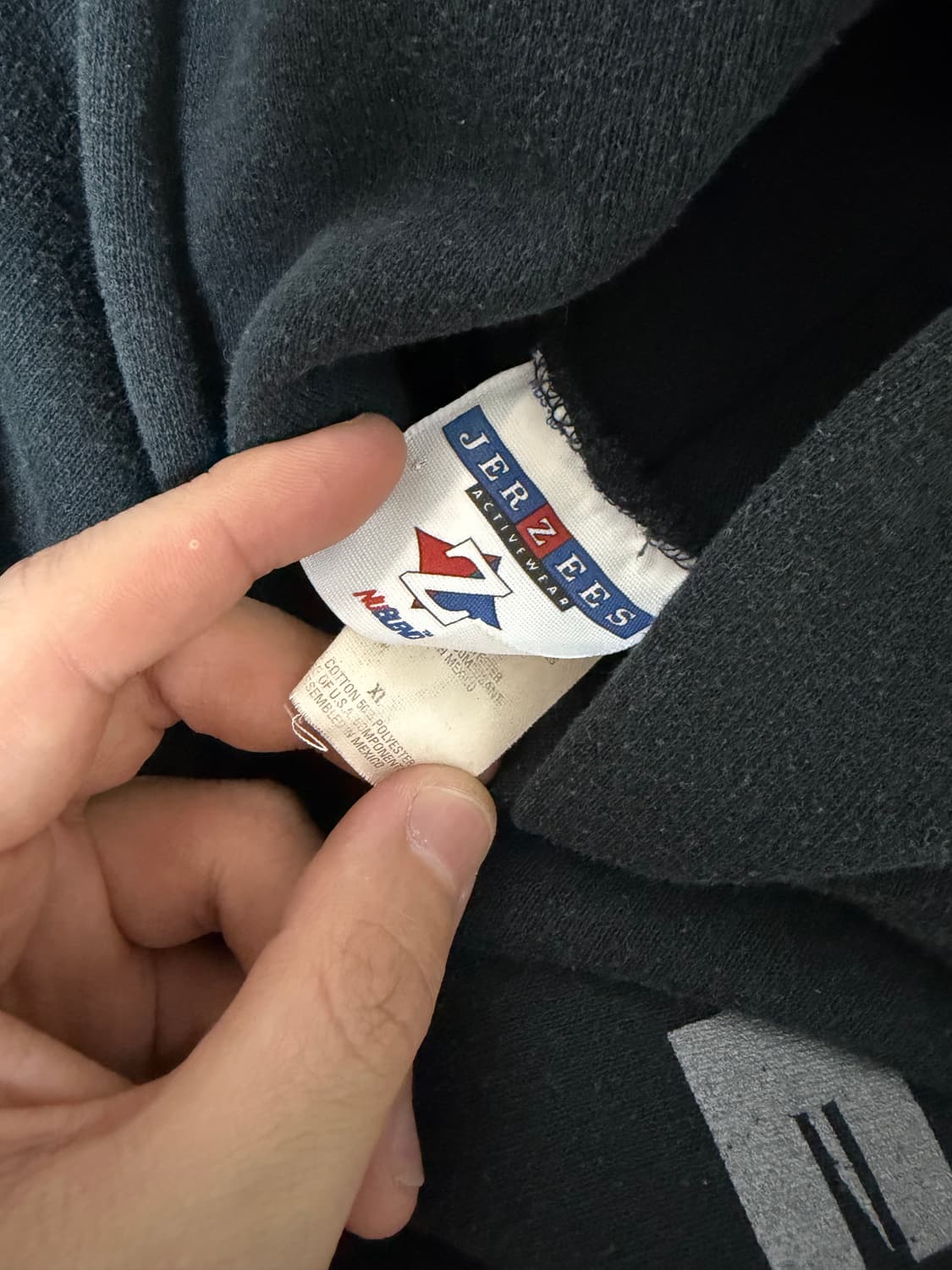 [XL] 빈티지 90s rammstein 람슈타인 로고 후드티 상품이미지4