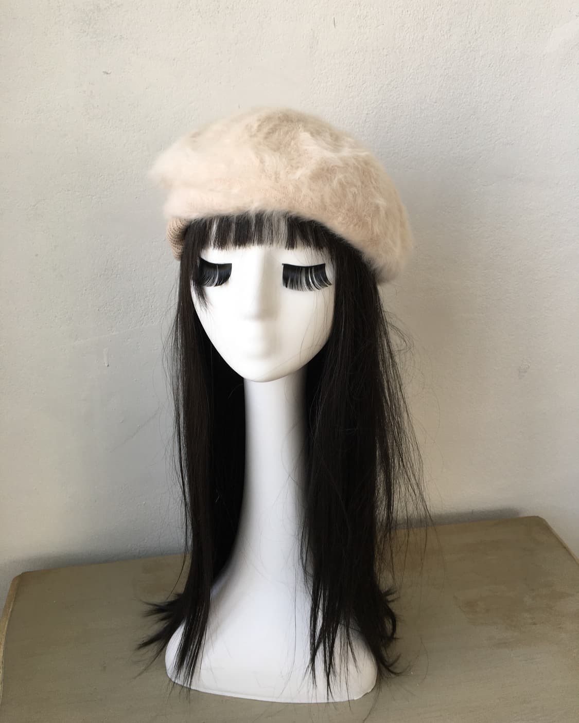 fluffy knit beret 상품이미지6