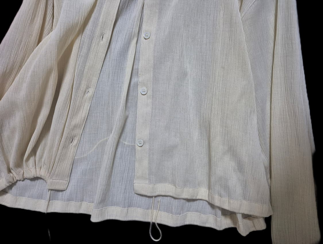 유라고 URAGO 라이트베이지 셔츠 상품이미지2