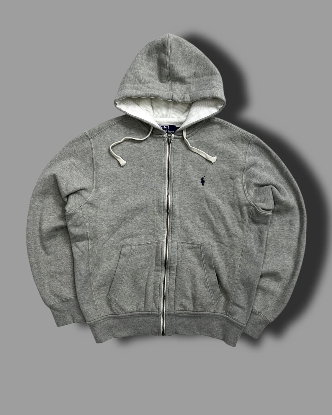 폴로 랄프로렌 그레이 후드집업 L 상품이미지4