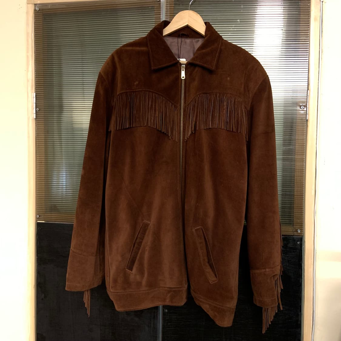 80‘s Roots 스웨이드 테슬자켓 상품이미지2