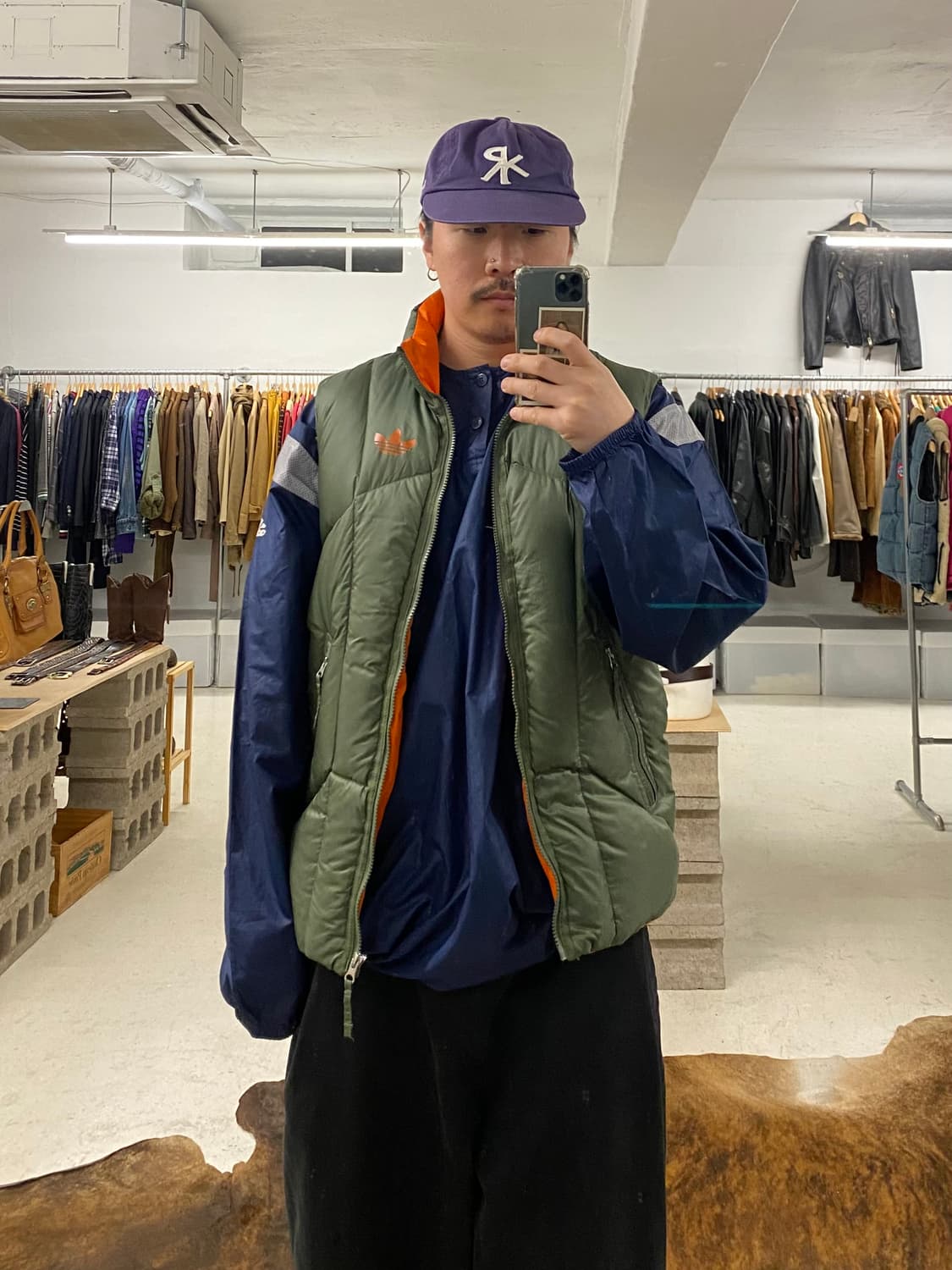 ADIDAS duck down padding vest 아디다스 덕다운 상품이미지7