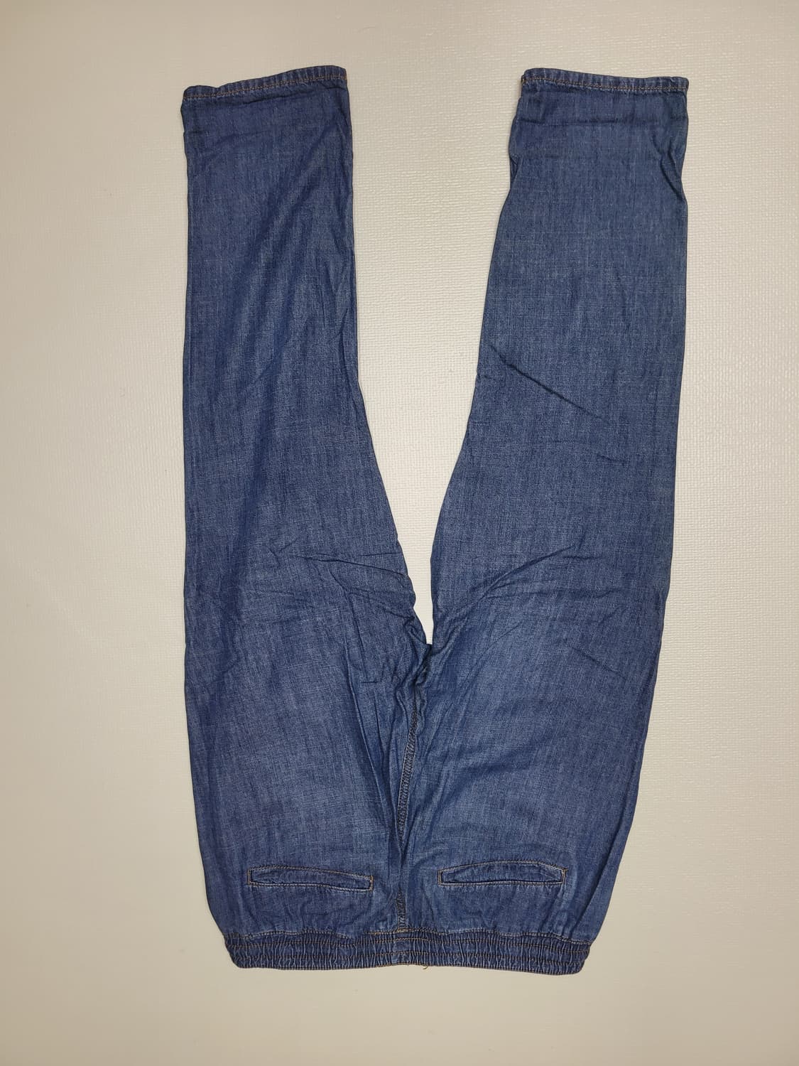 스파오 SPAO 남자 밴딩 청바지 34 블루 상품이미지9