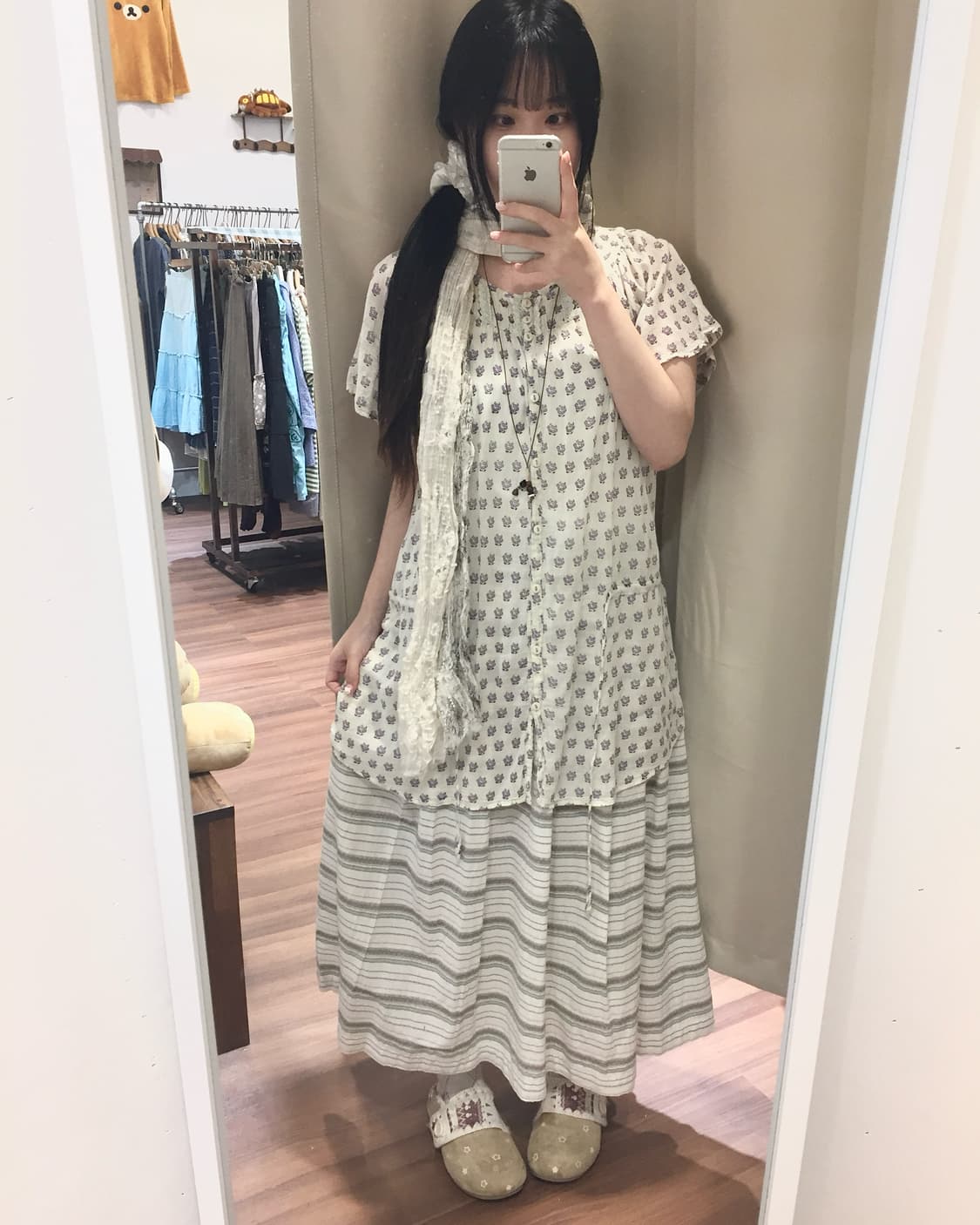 블루베리 하구미 스커트 🫐🌿 상품이미지1
