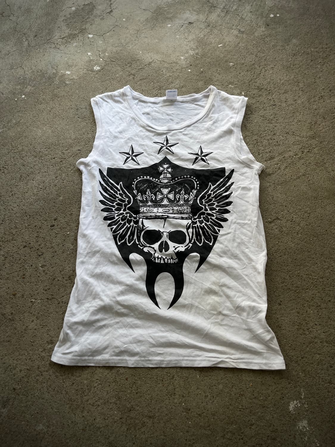 (BLUE PLANET)skull sleeveless t 상품이미지1