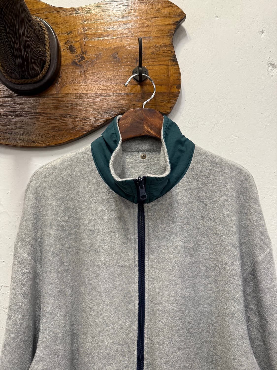 L) J.PRESS 제이프레스 Reversible Fleece Jacke 상품이미지2
