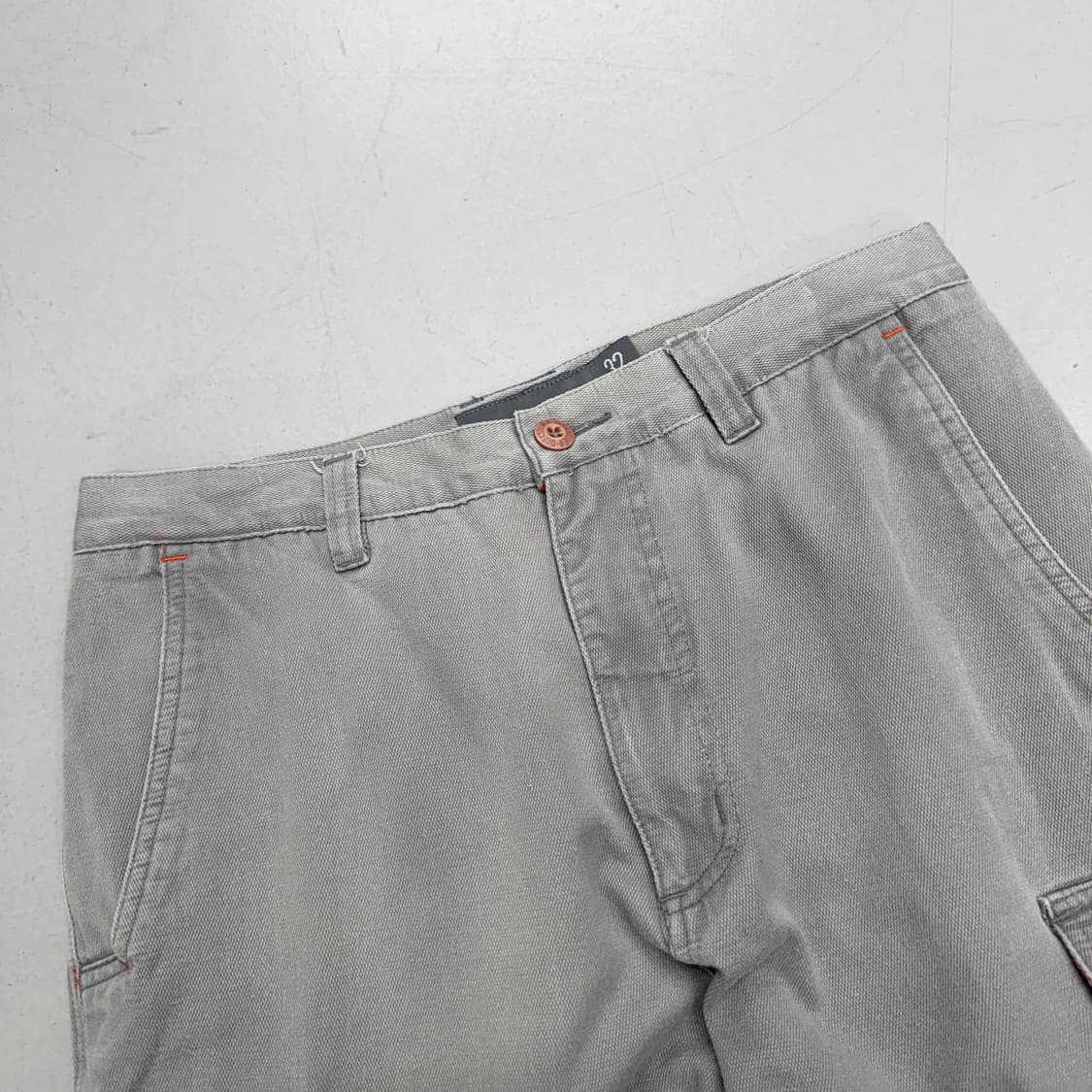 퀵실버 Y2K 탄창 와이드 워싱 카고팬츠 상품이미지4