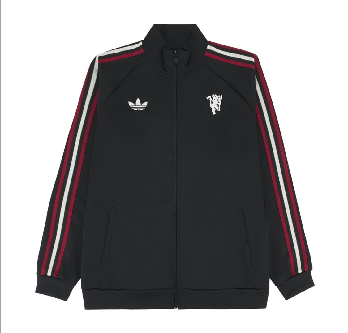 아디다스 맨체스터 유나이티드 오리지널스 트랙탑 블랙 - KR 사이즈 (논 상품이미지1