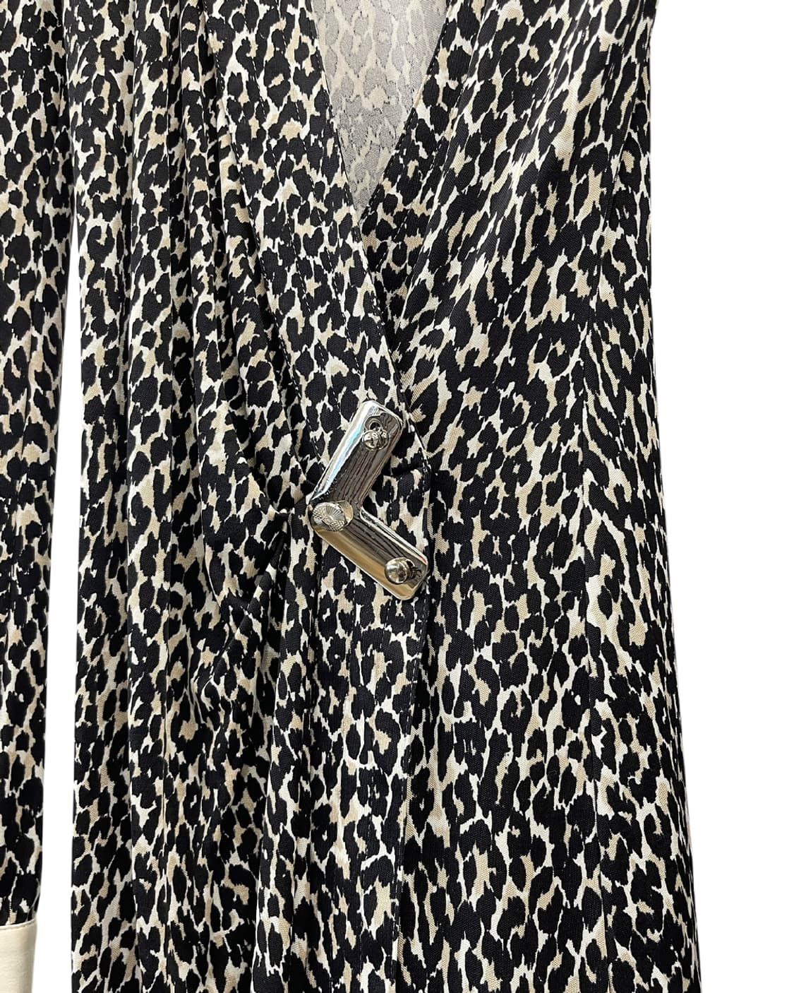로베르토 카발리 버클 디테일 레오파드 프린트 드레스 상품이미지6