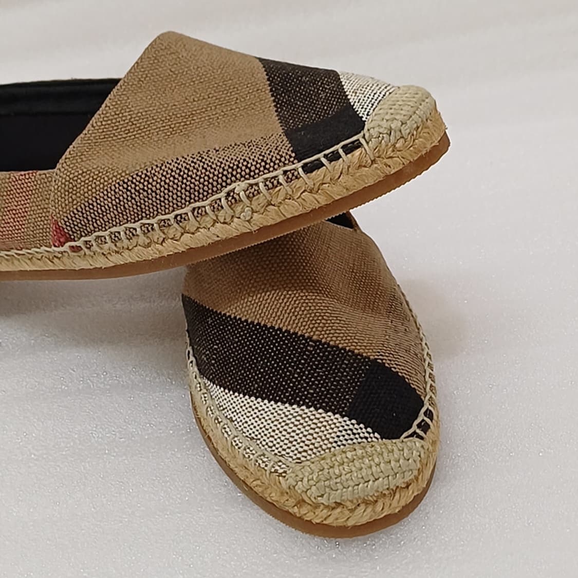 정품 버버리 에스파듀 슬립온 여성 240 체크 단화 플랫 사랑봉봉 상품이미지6