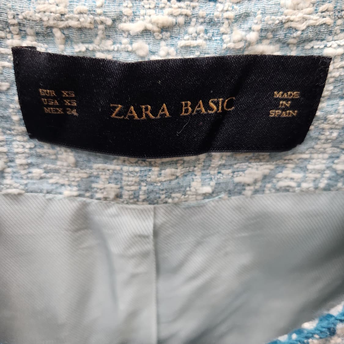 자라 ZARA 트위드 자켓 XS(S) 상품이미지5