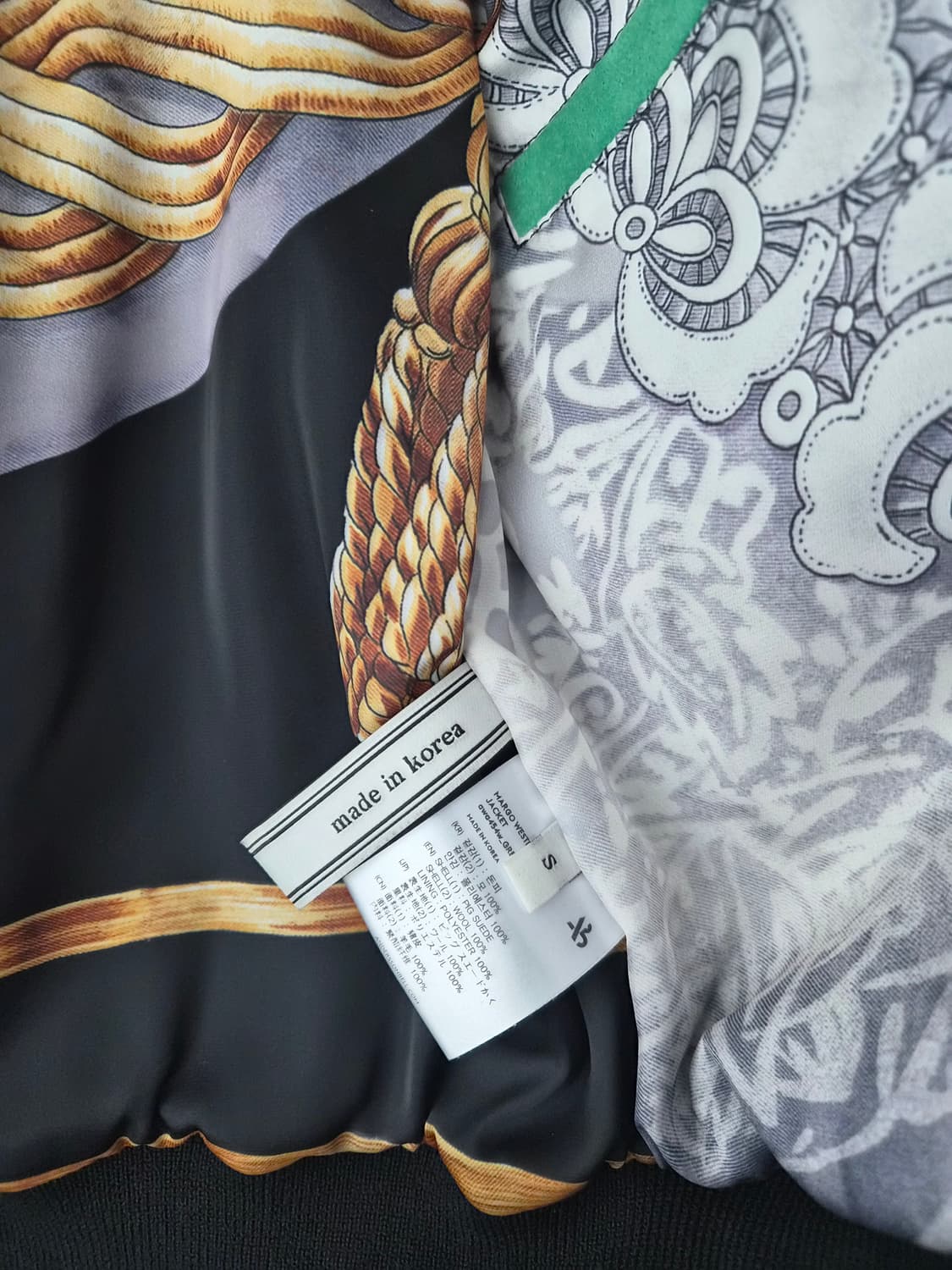 앤더슨벨 스웨이드 봄버자켓 S사이즈 상품이미지3