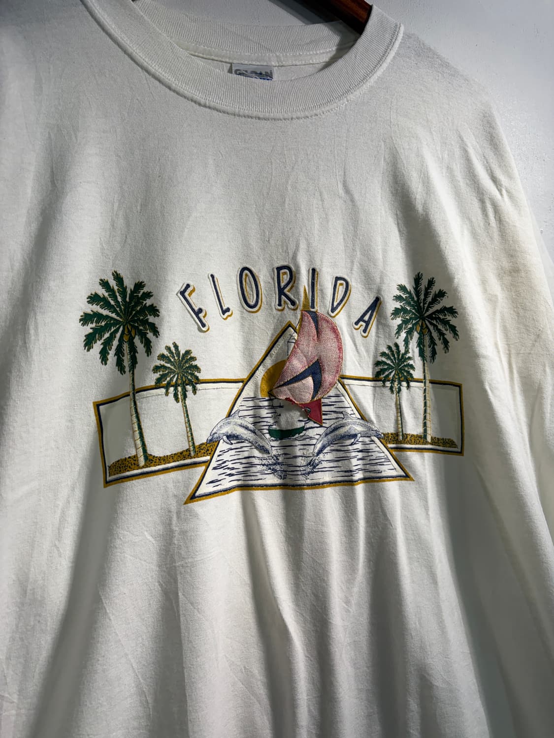 만원샵) Gildan 길단 빈티지 반팔티 L C296 상품이미지7