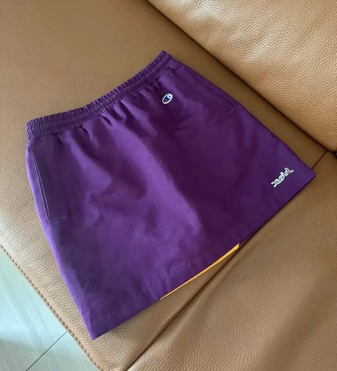 champion x x-girl 밴딩스커트 상품이미지2