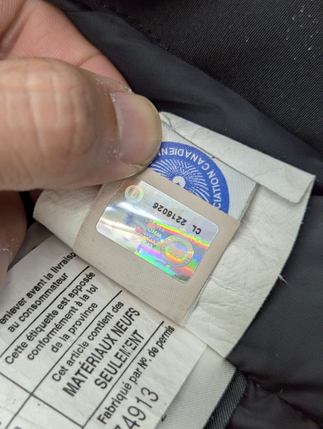 캐나다구스 블랙 패딩 점퍼 상품이미지8