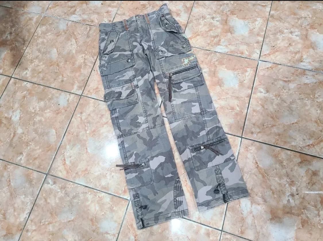 DOHC 언발란스 카모팬츠 상품이미지1