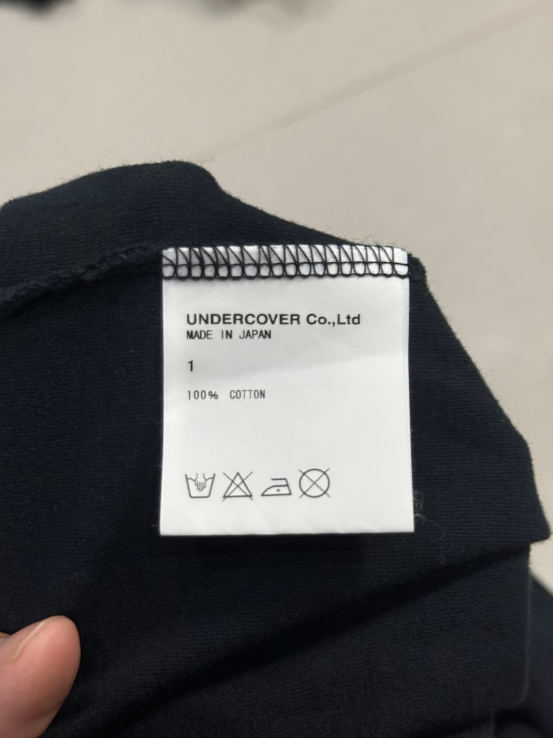 언더커버 해골 장미 민소매 나시 티셔츠 상품이미지3