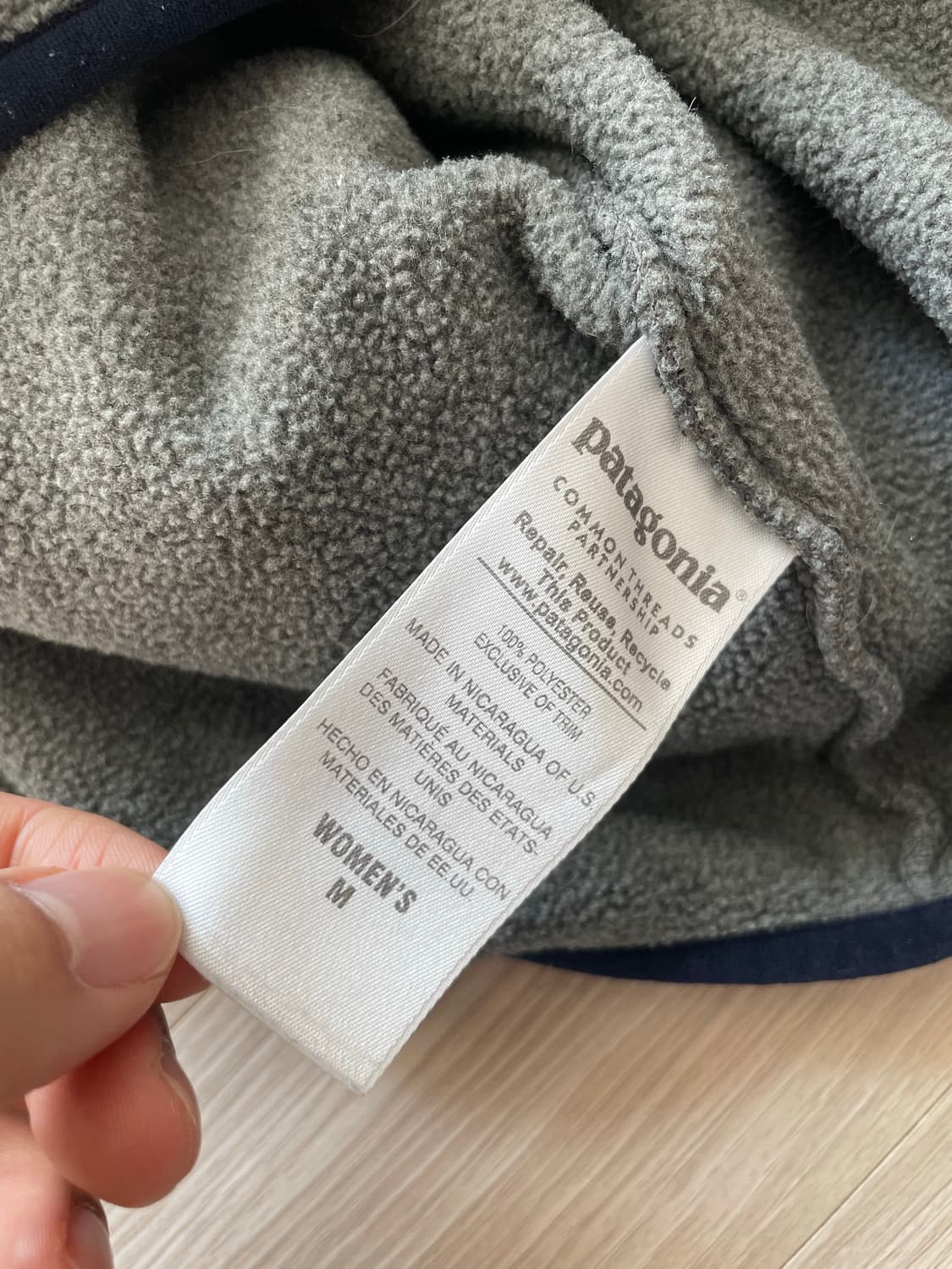 Patagonia synchilla 빈티지 신칠라 그레이 상품이미지6