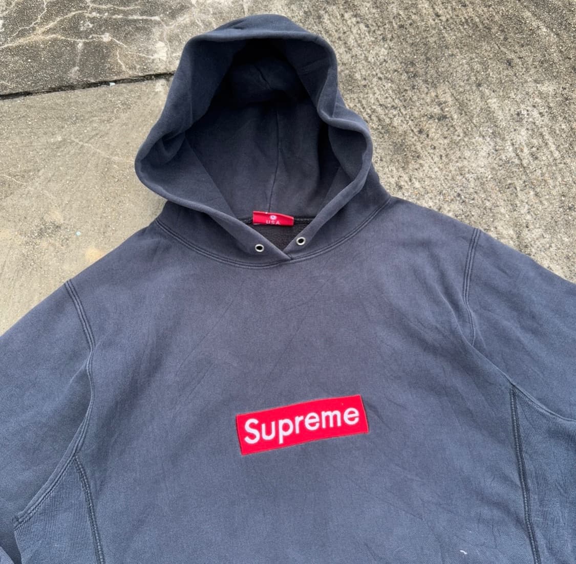 [L] 90s Supreme 슈프림 박스로고 후드티 상품이미지5