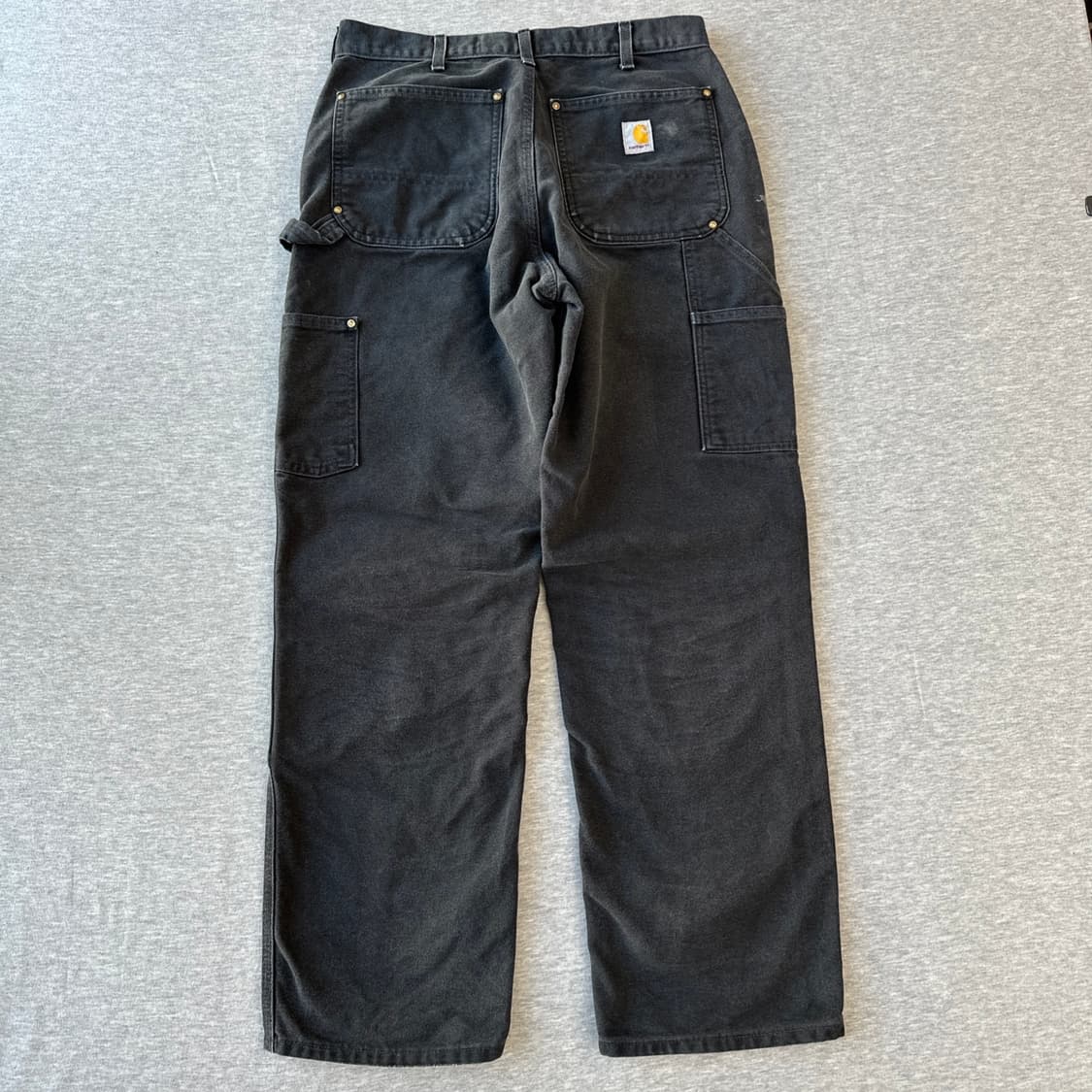 2022년 칼하트 B01 BLK 더블니 워크 팬츠 32 상품이미지6