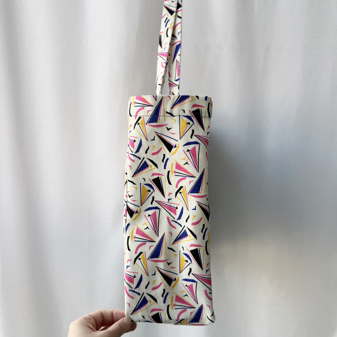 아페쎄 A.P.C. 23SS 루 보트 패턴 토트백 오프화이트 핑크 상품이미지5