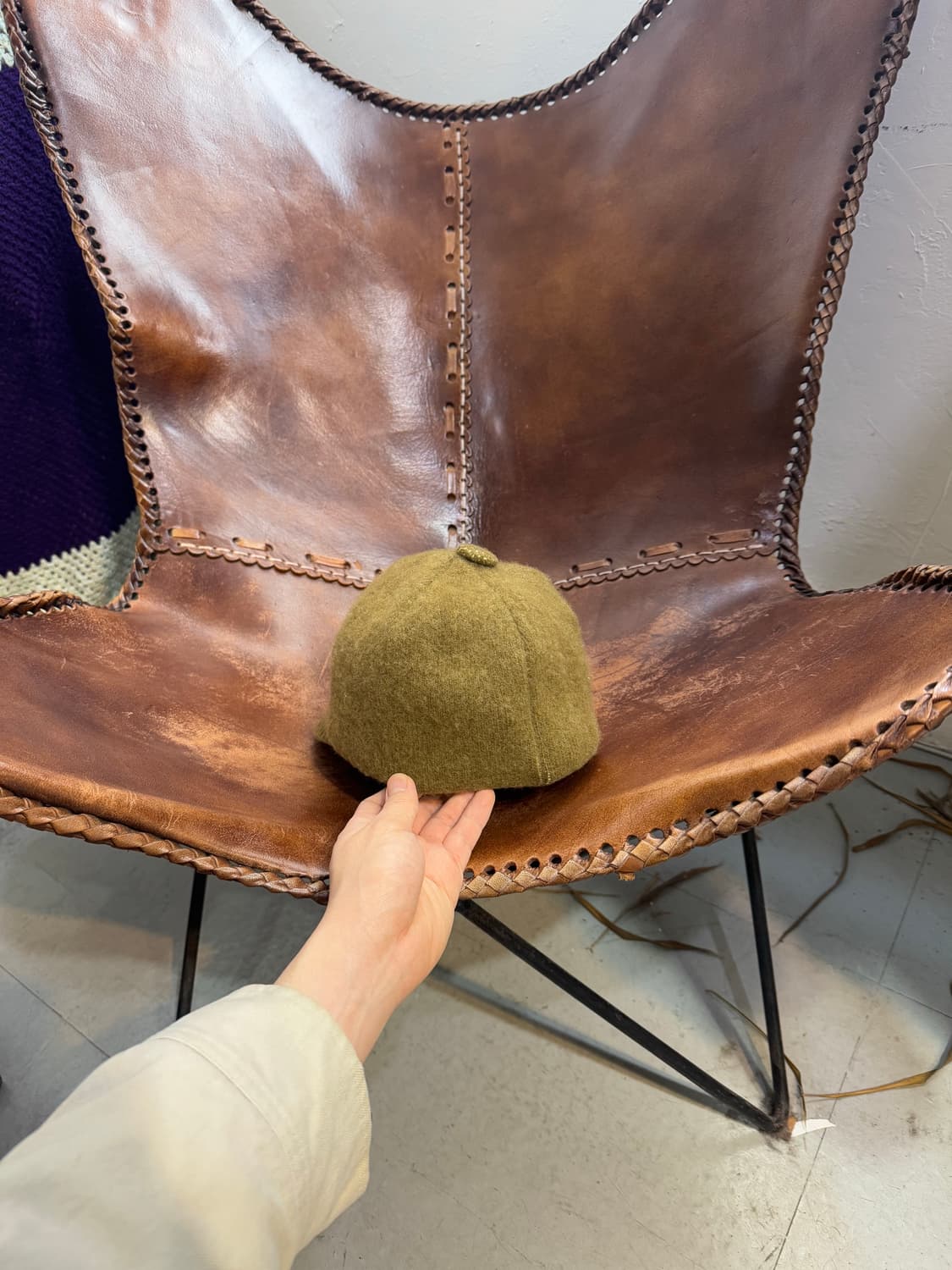 빔즈보이 울 캡 상품이미지4