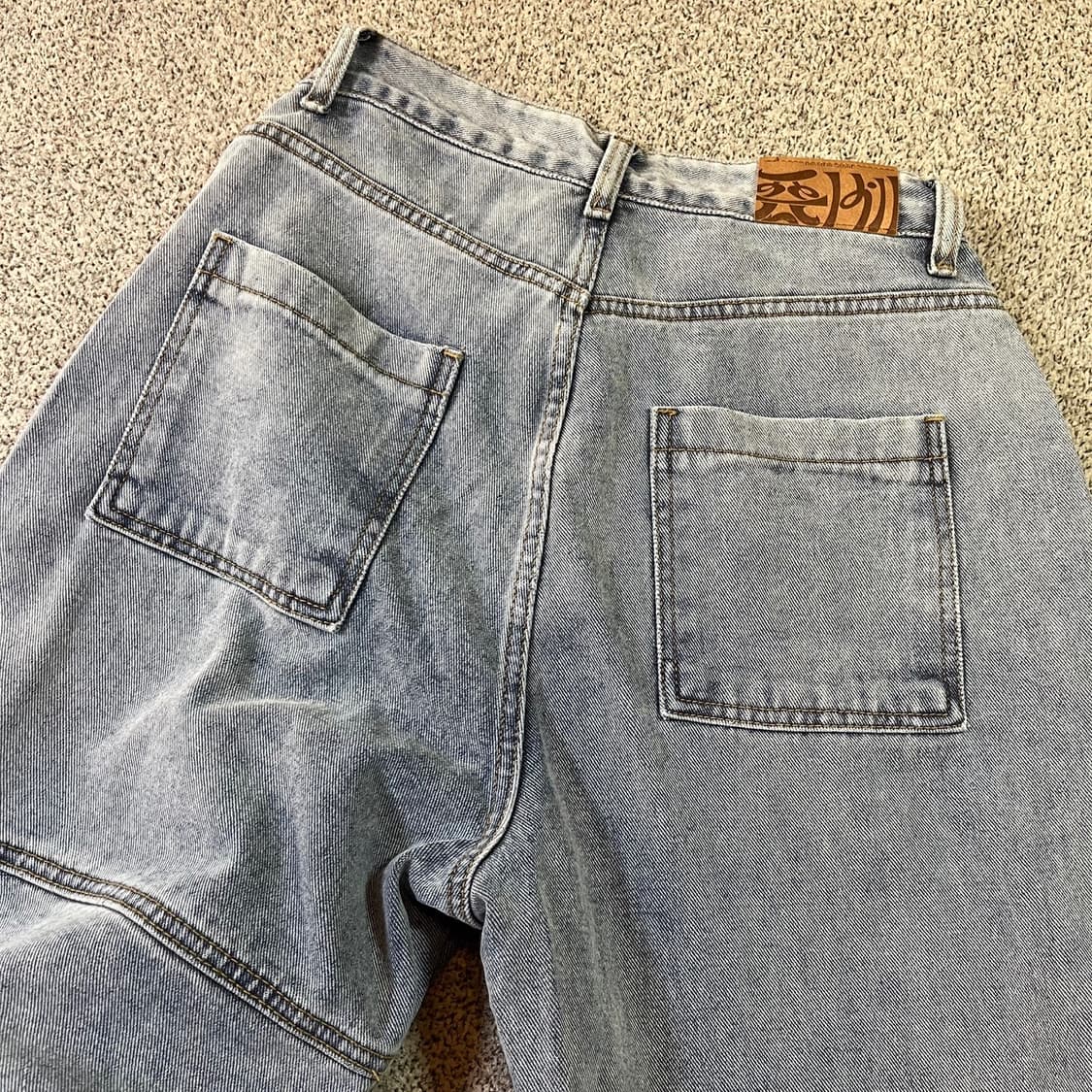 아케 데님 카고 와이드 팬츠 상품이미지4