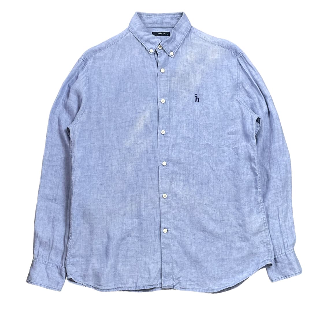 헤지스 블루 마100 긴팔 셔츠 105 상품이미지1