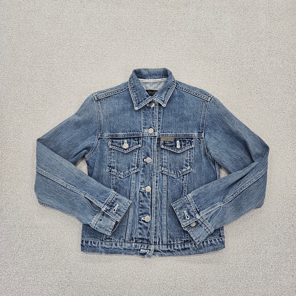 [실측확인] 시스템 청 데님 자켓 1209J1 상품이미지1