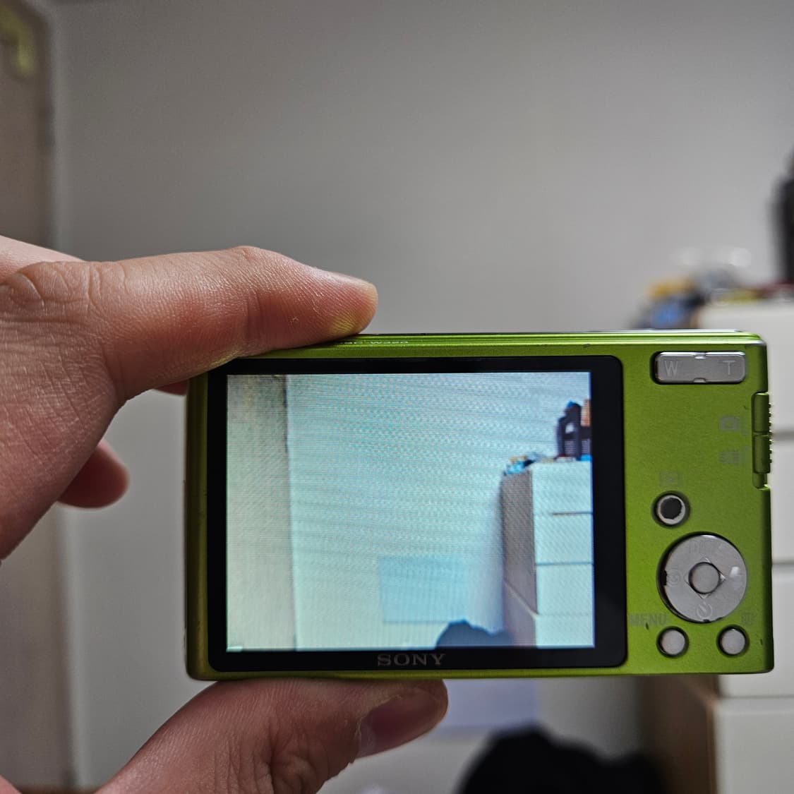 소니 사이버샷 DSC-W320 그린 디카 SONY CYBERSHOT 상품이미지3