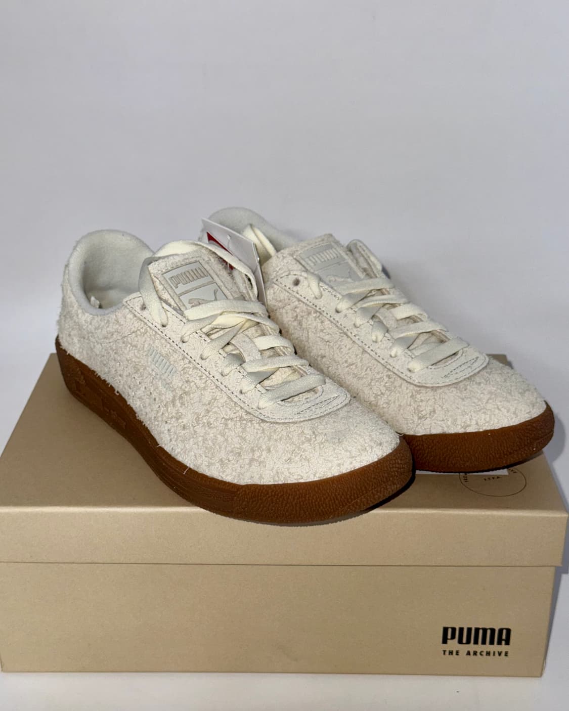 푸마 스타 SD 프로스티드 아이보리 검 240mm 가을신발 상품이미지3