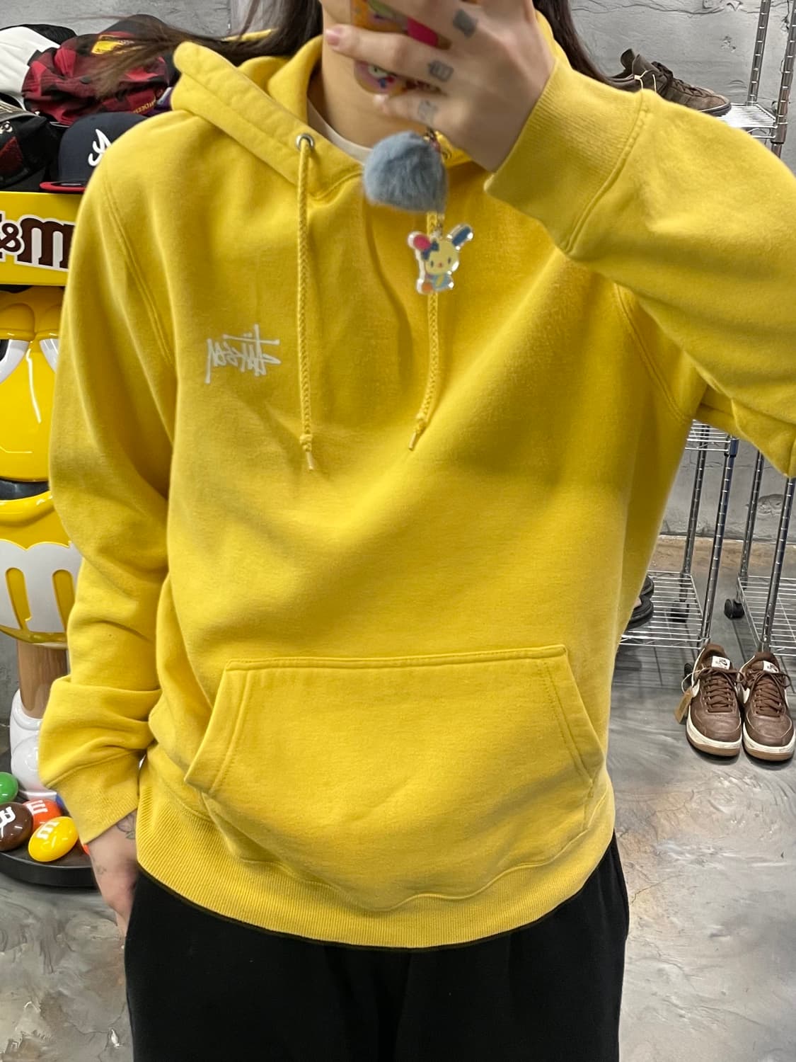 스투시 스탁로고 스웻후드 상품이미지10