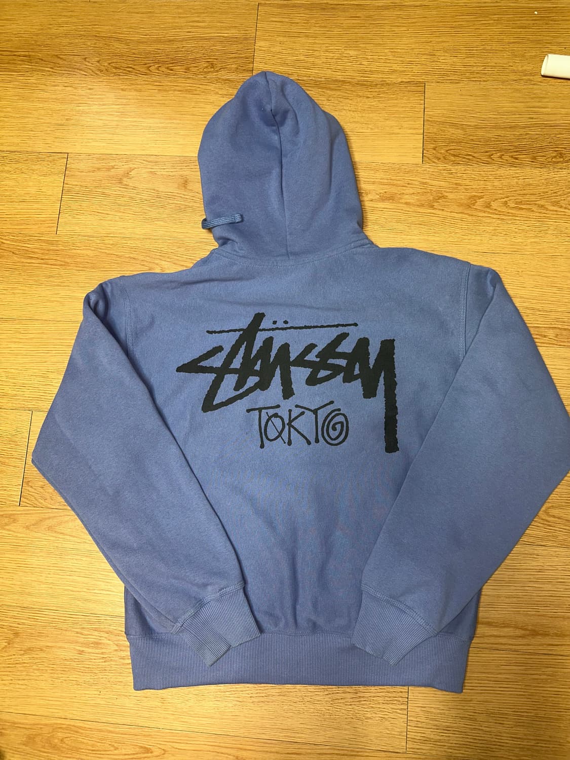 M) 스투시 스탁 도쿄 챕터 후드 집업 스톰 하늘색 상품이미지8
