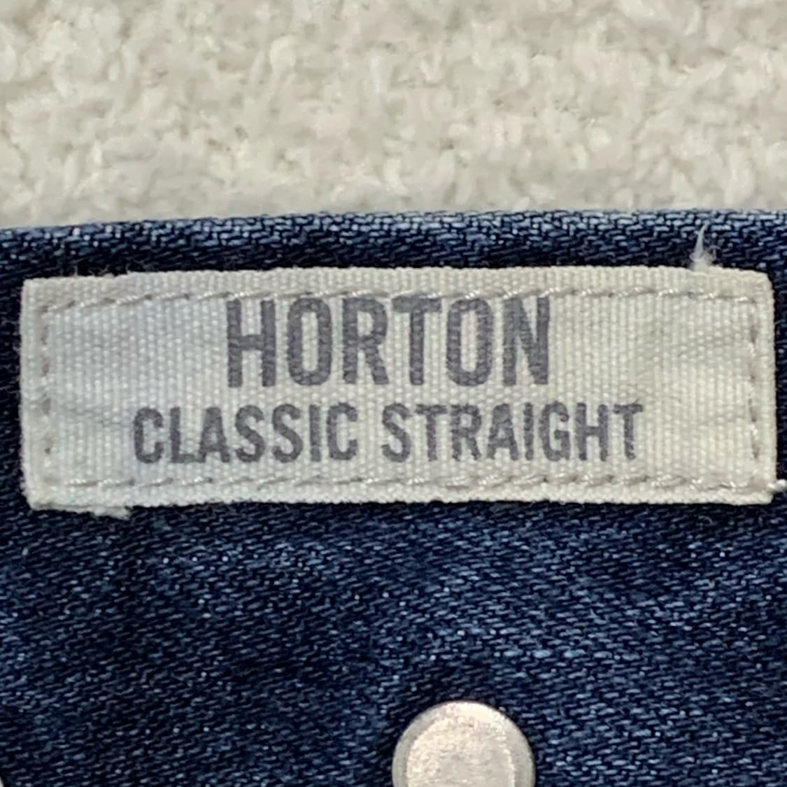 [표기 32, 실측 36] 아베크롬비 와이드 스트레이트핏 데님팬츠 상품이미지6